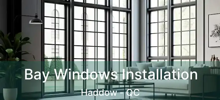  Bay Windows Installation Haddow - QC