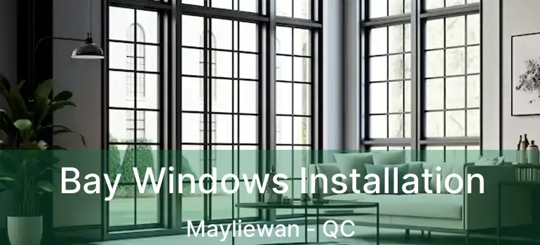  Bay Windows Installation Mayliewan - QC