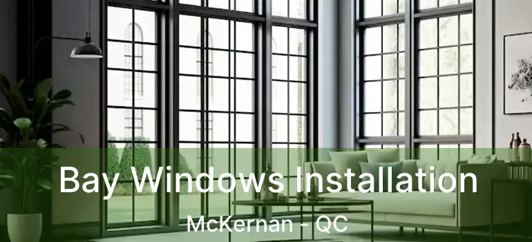  Bay Windows Installation McKernan - QC