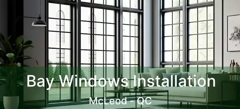  Bay Windows Installation McLeod - QC