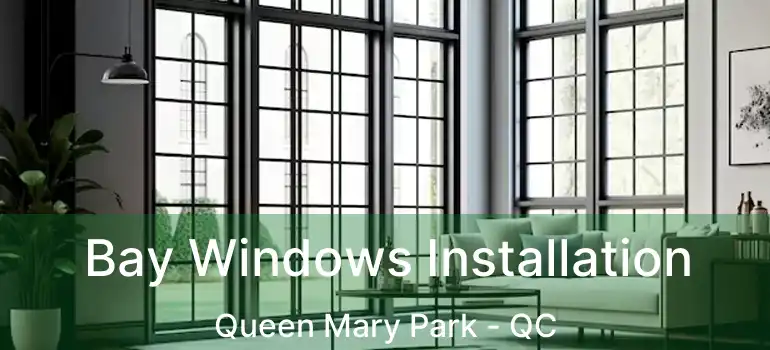  Bay Windows Installation Queen Mary Park - QC