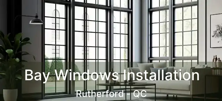  Bay Windows Installation Rutherford - QC