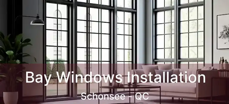  Bay Windows Installation Schonsee - QC
