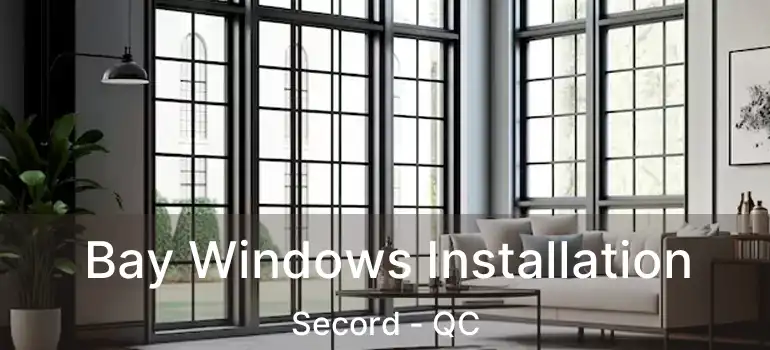  Bay Windows Installation Secord - QC
