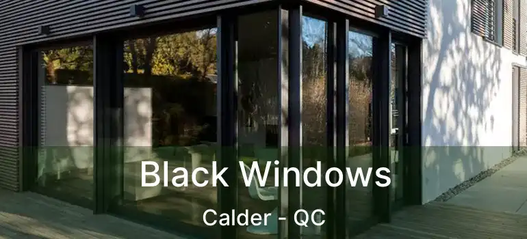  Black Windows Calder - QC