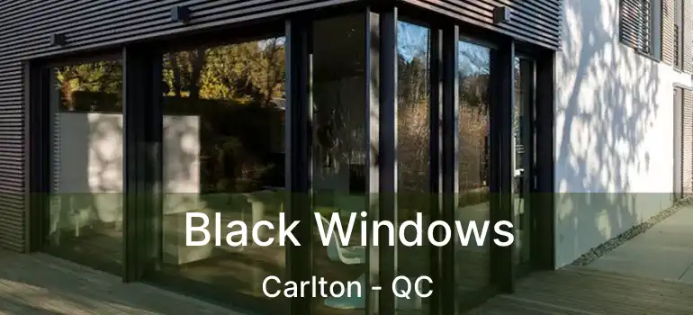  Black Windows Carlton - QC
