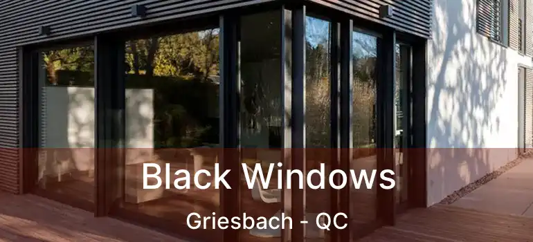  Black Windows Griesbach - QC