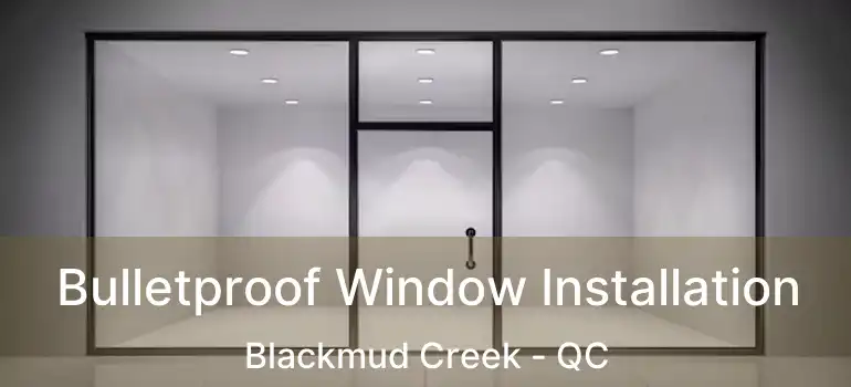  Bulletproof Window Installation Blackmud Creek - QC