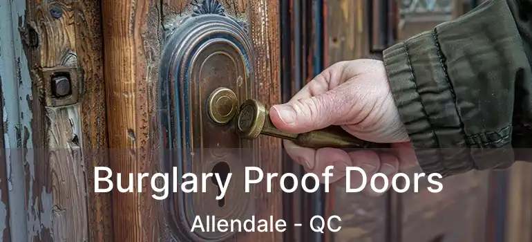  Burglary Proof Doors Allendale - QC