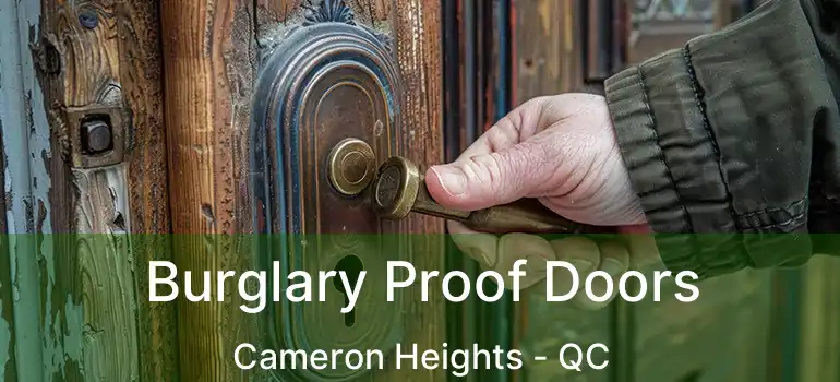  Burglary Proof Doors Cameron Heights - QC