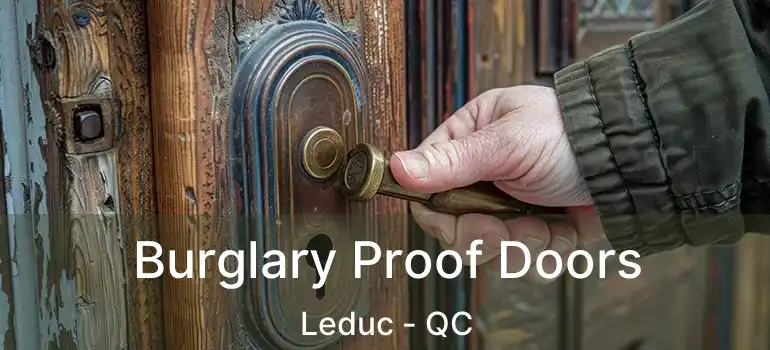  Burglary Proof Doors Leduc - QC