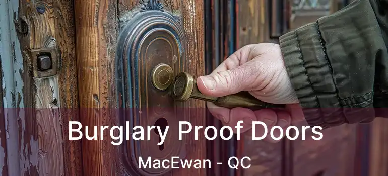  Burglary Proof Doors MacEwan - QC