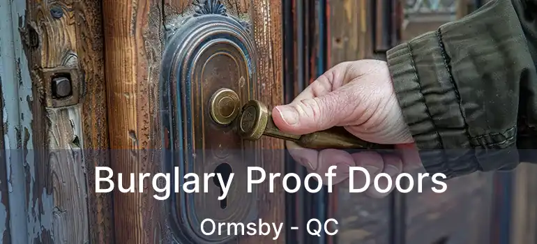  Burglary Proof Doors Ormsby - QC