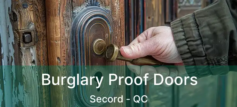  Burglary Proof Doors Secord - QC