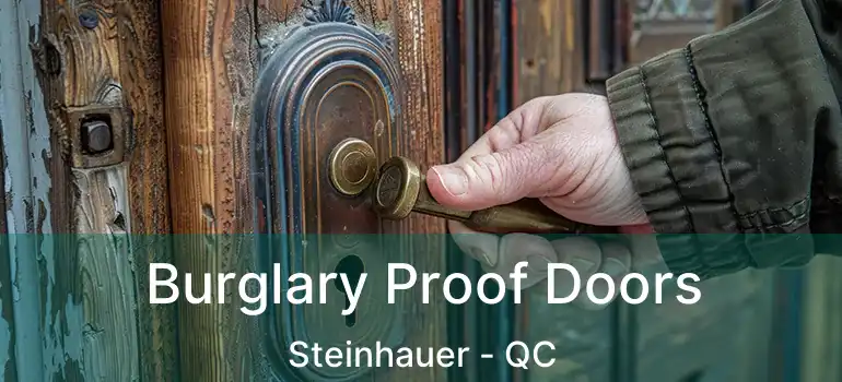  Burglary Proof Doors Steinhauer - QC