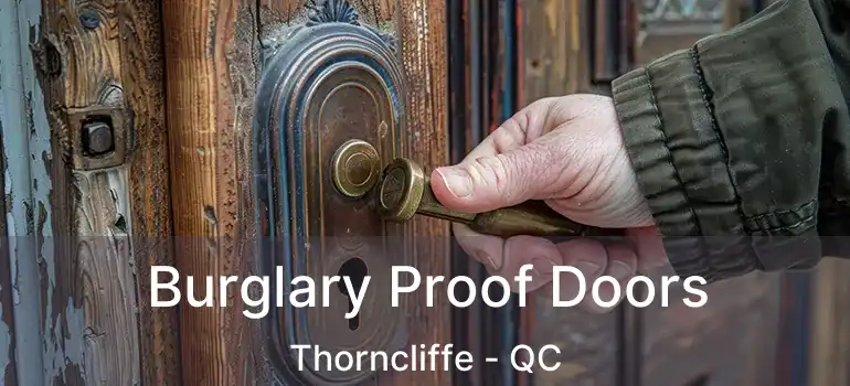  Burglary Proof Doors Thorncliffe - QC