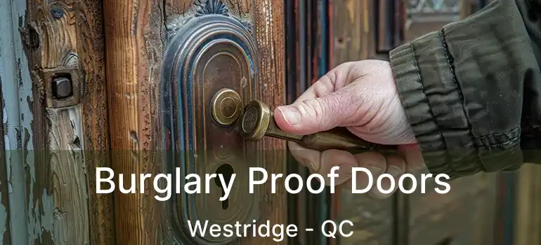  Burglary Proof Doors Westridge - QC