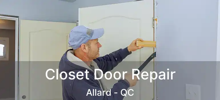  Closet Door Repair Allard - QC