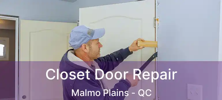  Closet Door Repair Malmo Plains - QC