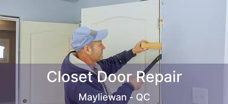  Closet Door Repair Mayliewan - QC