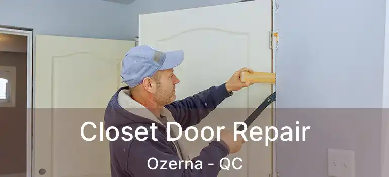  Closet Door Repair Ozerna - QC