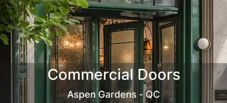  Commercial Doors Aspen Gardens - QC