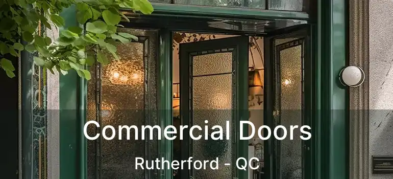  Commercial Doors Rutherford - QC