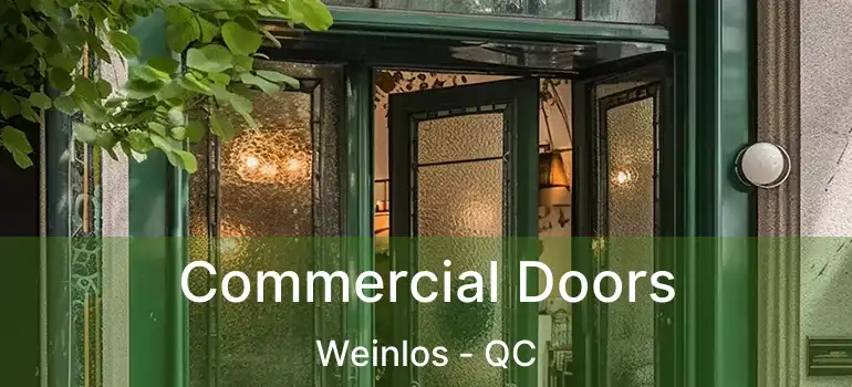  Commercial Doors Weinlos - QC