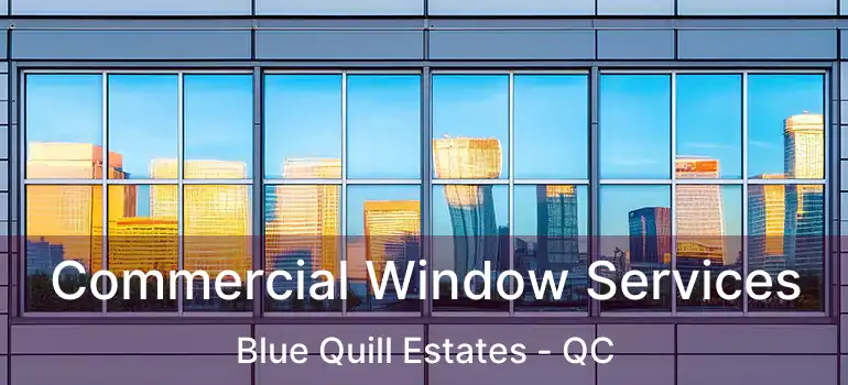  Commercial Window Services Blue Quill Estates - QC