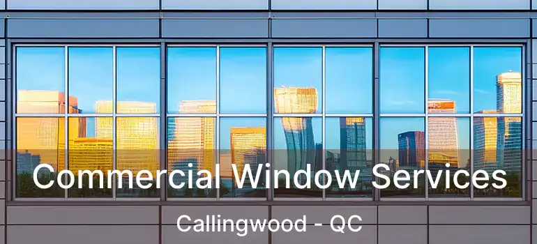  Commercial Window Services Callingwood - QC