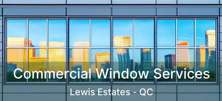  Commercial Window Services Lewis Estates - QC