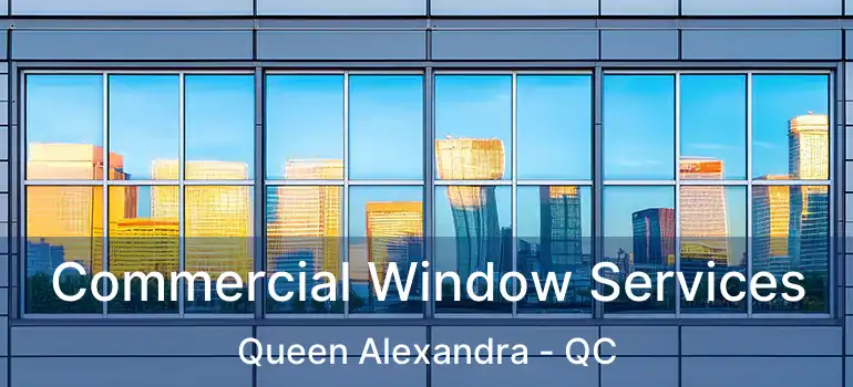  Commercial Window Services Queen Alexandra - QC