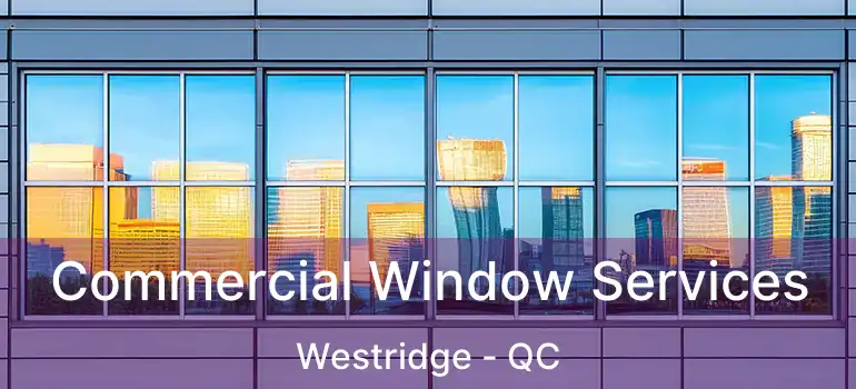  Commercial Window Services Westridge - QC