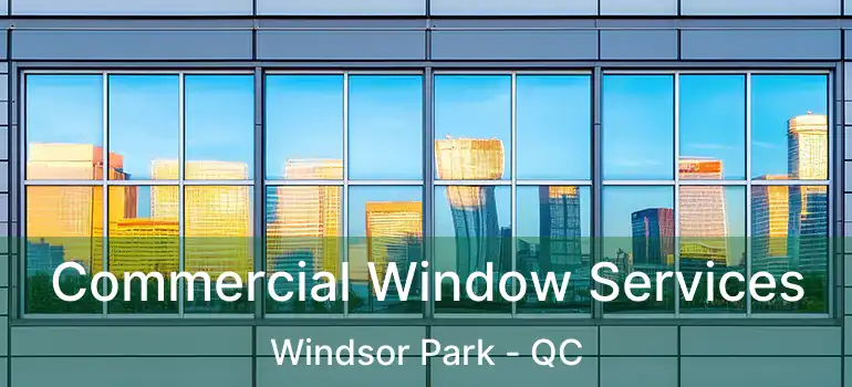  Commercial Window Services Windsor Park - QC