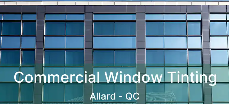  Commercial Window Tinting Allard - QC