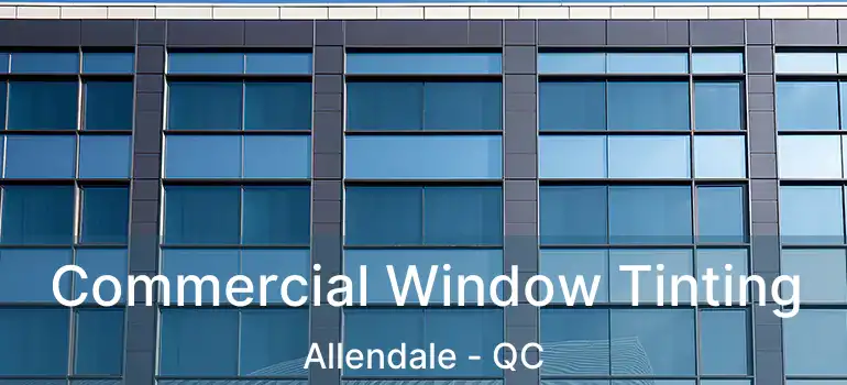  Commercial Window Tinting Allendale - QC