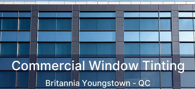  Commercial Window Tinting Britannia Youngstown - QC