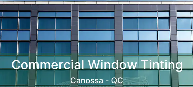  Commercial Window Tinting Canossa - QC