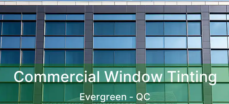  Commercial Window Tinting Evergreen - QC