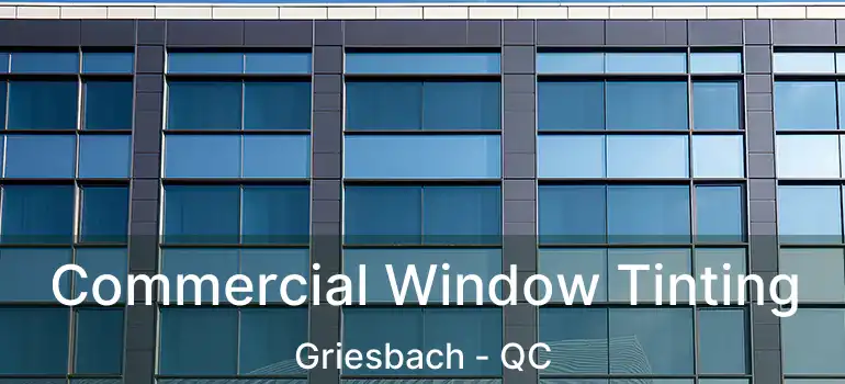  Commercial Window Tinting Griesbach - QC