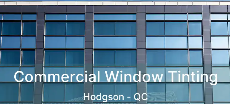  Commercial Window Tinting Hodgson - QC