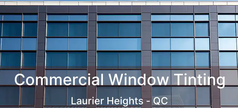 Commercial Window Tinting Laurier Heights - QC