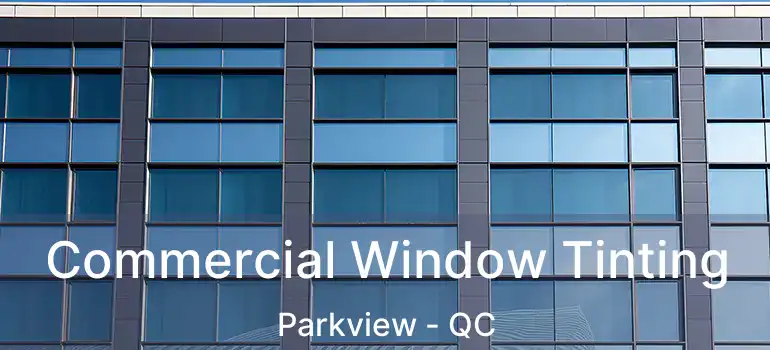  Commercial Window Tinting Parkview - QC