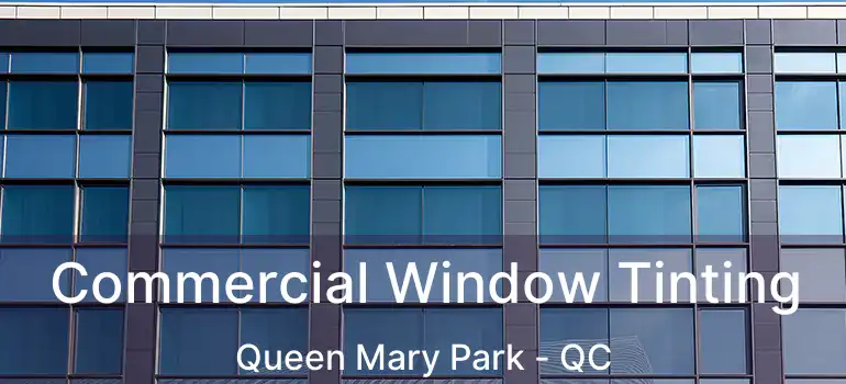  Commercial Window Tinting Queen Mary Park - QC