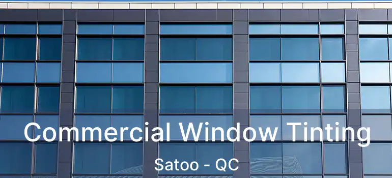  Commercial Window Tinting Satoo - QC