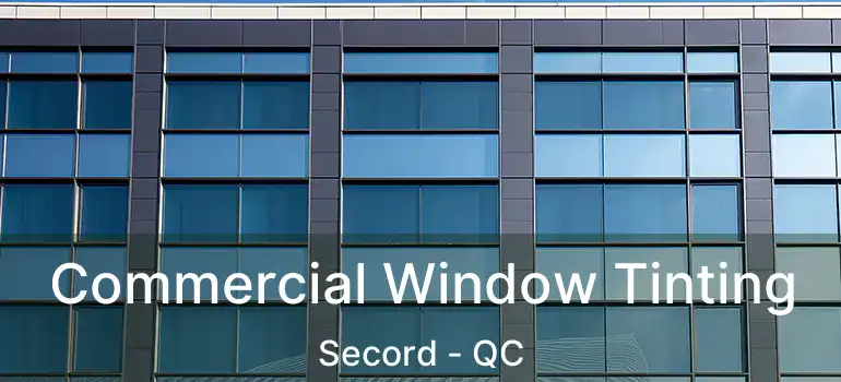  Commercial Window Tinting Secord - QC