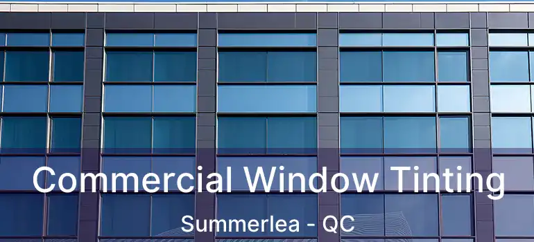  Commercial Window Tinting Summerlea - QC