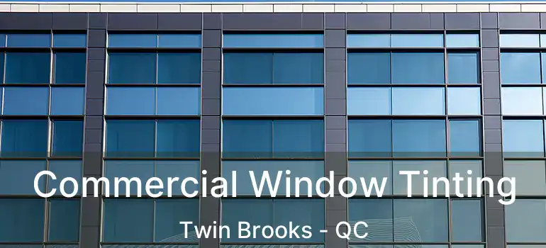  Commercial Window Tinting Twin Brooks - QC