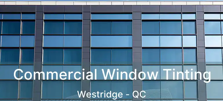  Commercial Window Tinting Westridge - QC