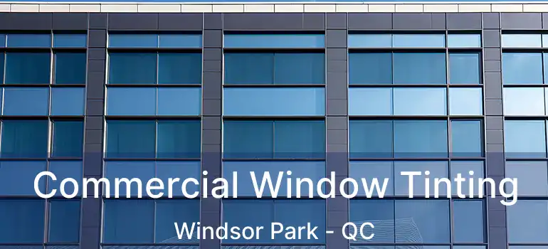  Commercial Window Tinting Windsor Park - QC
